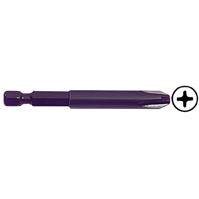CRL No.3 Phillips 5/16" Screw Gun Bit 2-3/4" Long