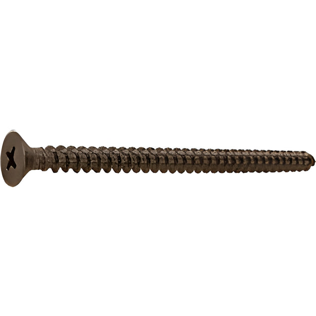 CRL Oil Rubbed Bronze 10 x 3" Wall Mounting Flat Head Phillips Sheet Metal Screws