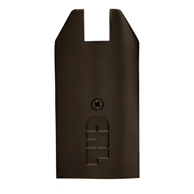 CRL Oil Rubbed Bronze 4" Tapered End Cap for Sidelite Rails