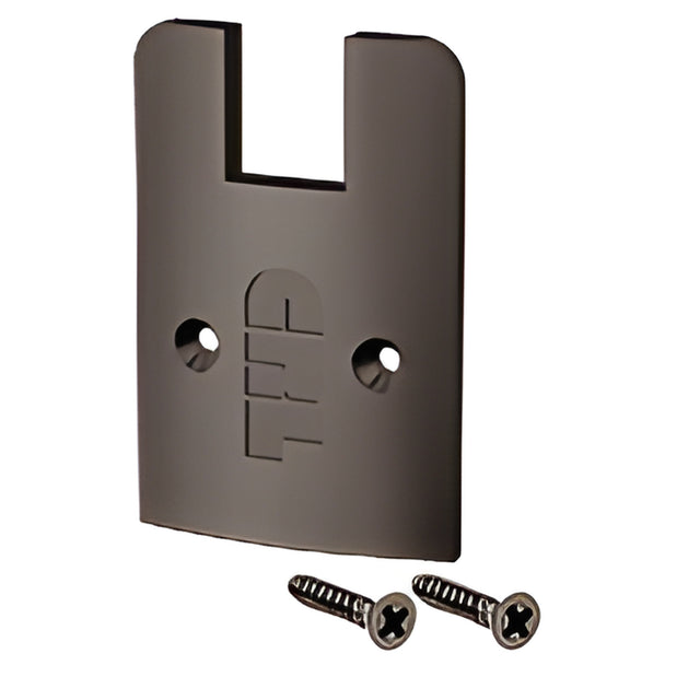 CRL Oil Rubbed Bronze Low Profile Sidelite Rail Cap with Screws