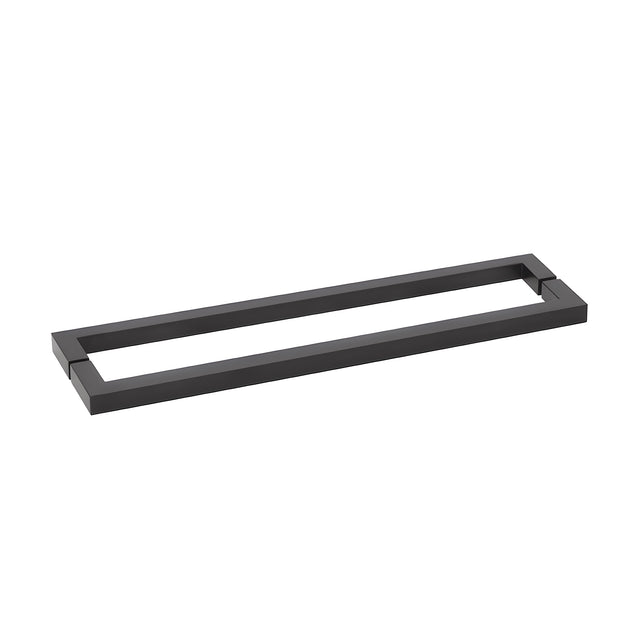 CRL Oil Rubbed Bronze "SQ" Style 18" Back-to-Back Towel Bar