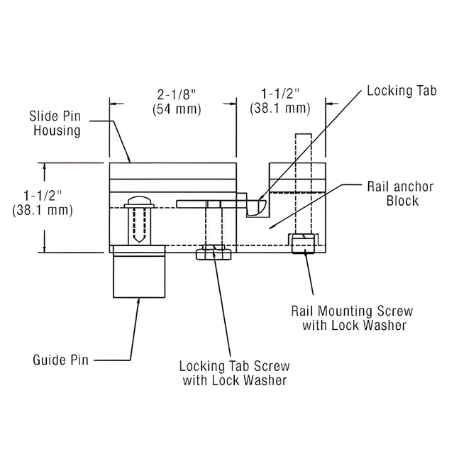 CRL Overhead Track Sliding and Bi-Fold Door Components