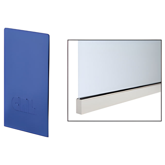 CRL Painted End Cap for W5B Series Windscreen and Smoke Baffle Base Shoe