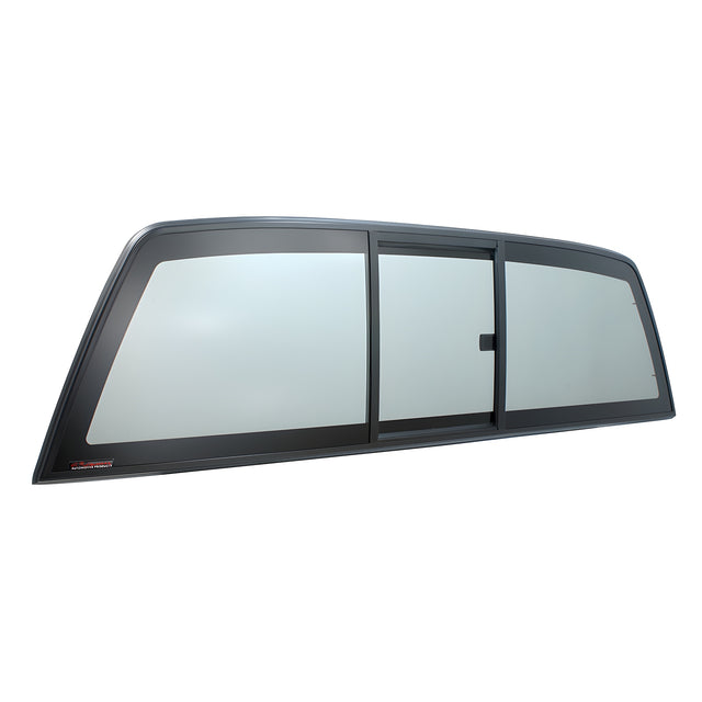CRL "Perfect Fit" 2004+ Ford F-150 Tri-Vent Three Panel Slider with Solar Glass