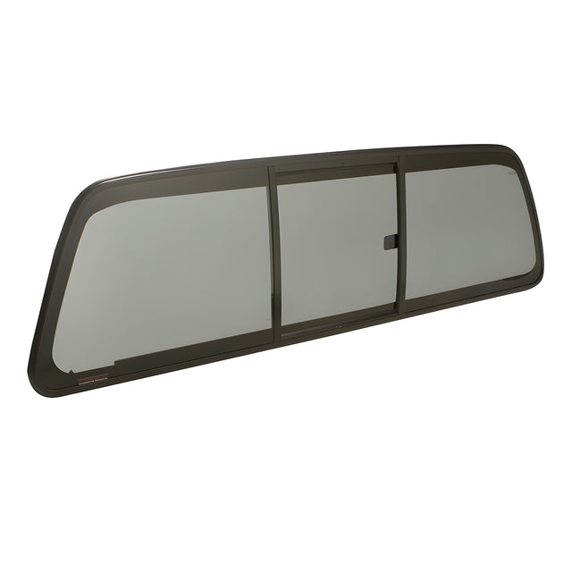 CRL "Perfect Fit" 2008+ Ford Super Duty Tri-Vent Three Panel Slider with Solar Glass