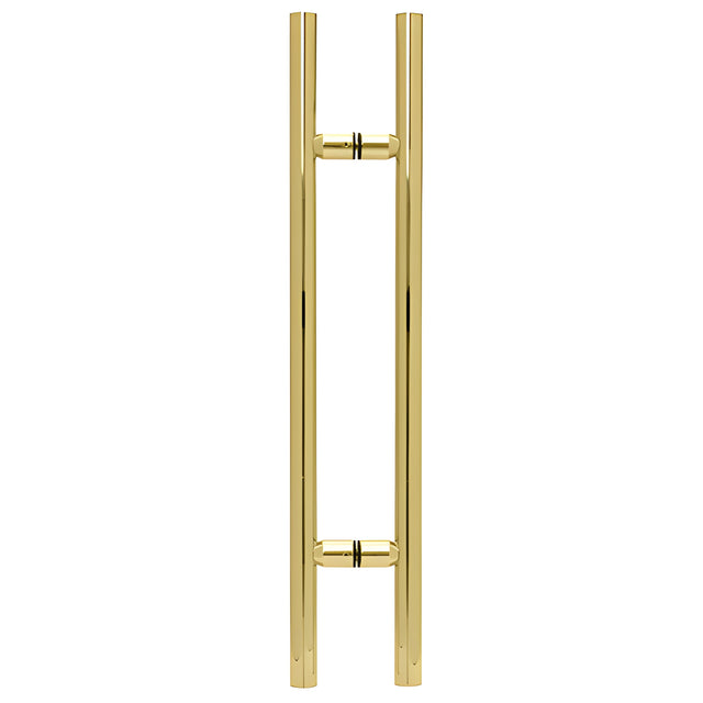 CRL Polished Brass 24" Ladder Style Pull Handle
