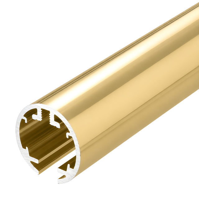 CRL Polished Brass 84" Hydroslide Sliding Shower Door Upper Track