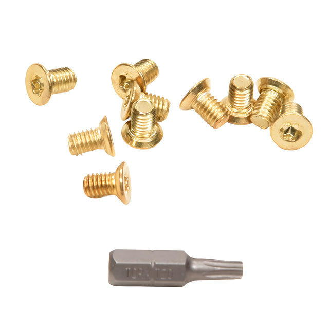 CRL Polished Brass Essence® Bottom Track Replacement Screws
