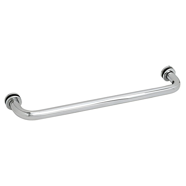 CRL Polished Chrome 18" Single-Sided Towel Bar for Glass