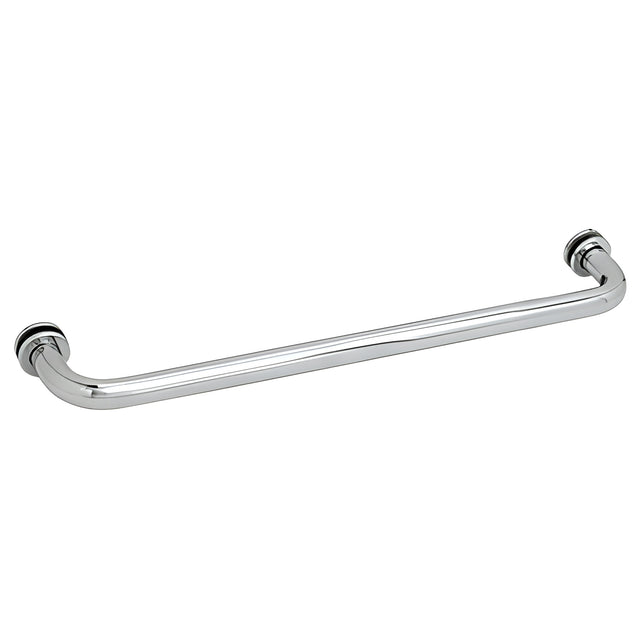 CRL Polished Chrome 24" Single-Sided Towel Bar for Glass
