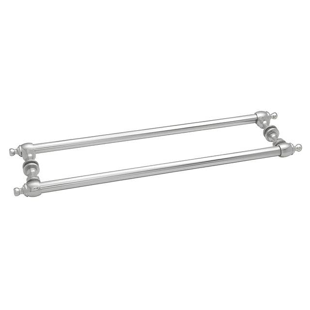 CRL Polished Chrome Colonial Style 18" Back-to-Back Towel Bars