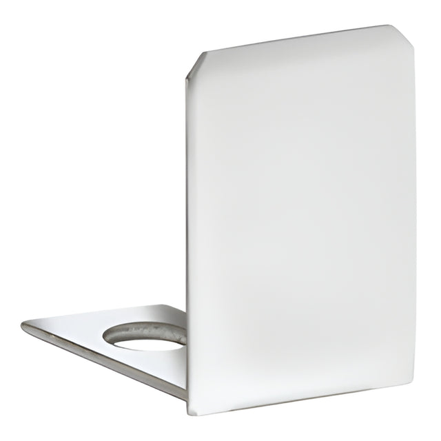 CRL Polished Chrome End Cap for 1/2" Deep U-Channel