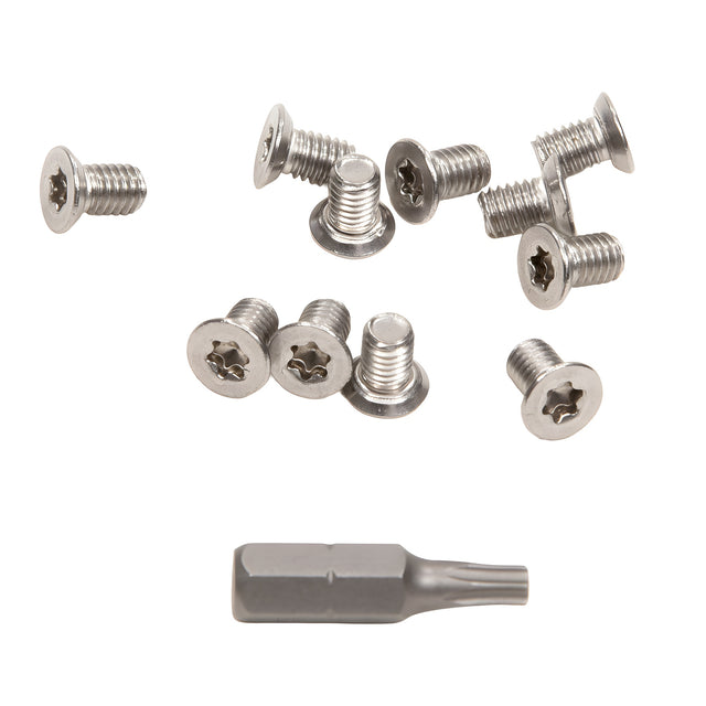 CRL Polished Chrome Essence® Bottom Track Replacement Screws
