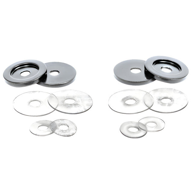 CRL Polished Chrome Replacement Washers for Back-to-Back Solid Pull Handle
