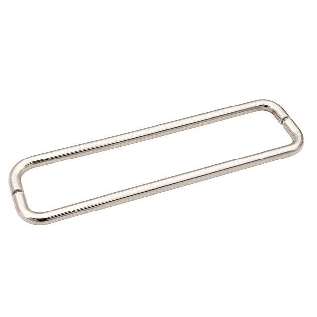CRL Polished Nickel 18" BM Series Back-to-Back Towel Bar Without Metal Washers