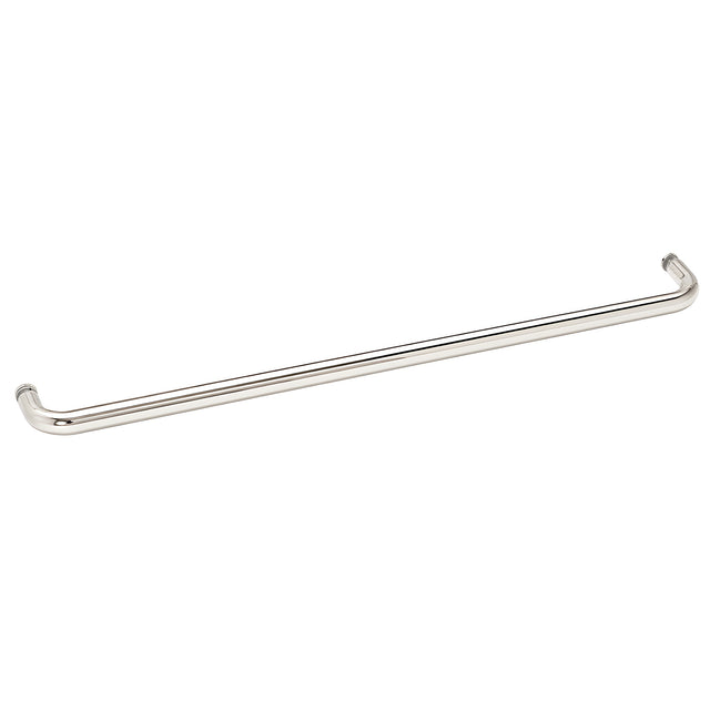 CRL Polished Nickel 24" BM Series Single-Sided Towel Bar Without Metal Washers
