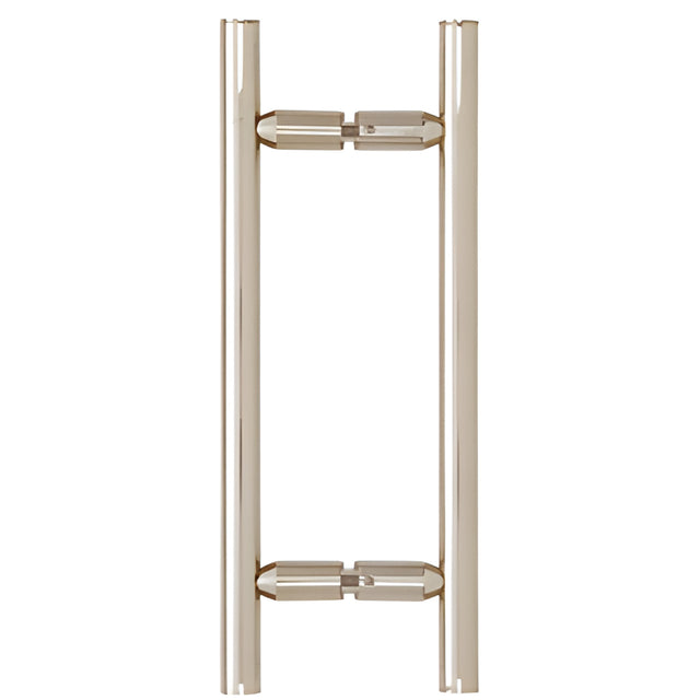 CRL Polished Nickel 8" Ladder Style Back-to-Back Pull Handles