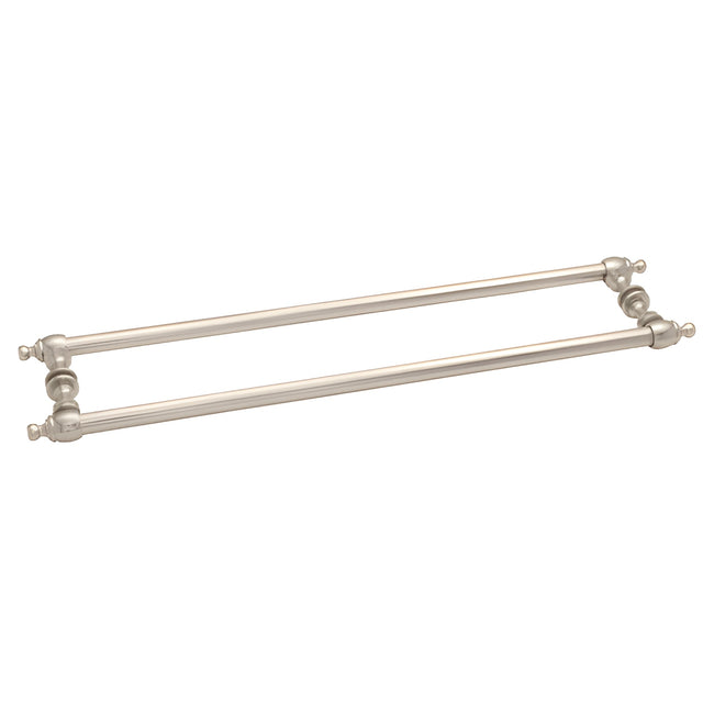 CRL Polished Nickel Colonial Style 24" Back-to-Back Towel Bars