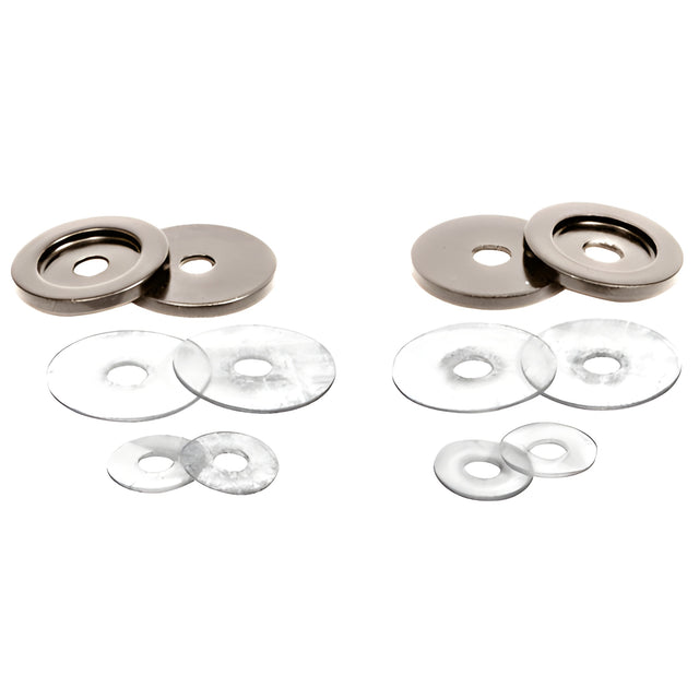 CRL Polished Nickel Replacement Washers for Back-to Back Solid Pull Handle