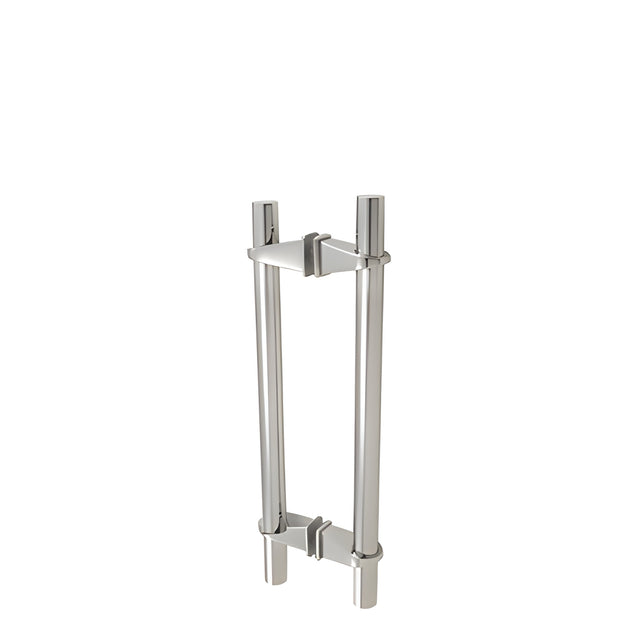CRL Polished Stainless 16" Variant Series Adjustable Pull Handle with VP1 Mounting Post