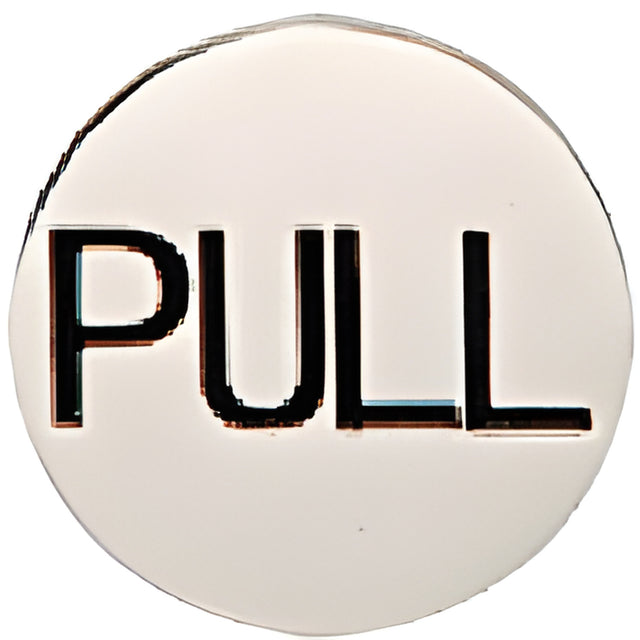 CRL Polished Stainless 2" Round Pull Indicator