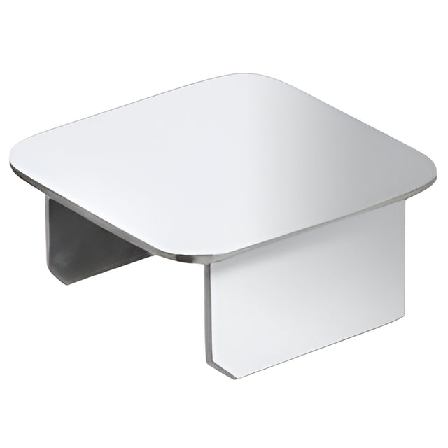 CRL Polished Stainless 2" Square End Cap