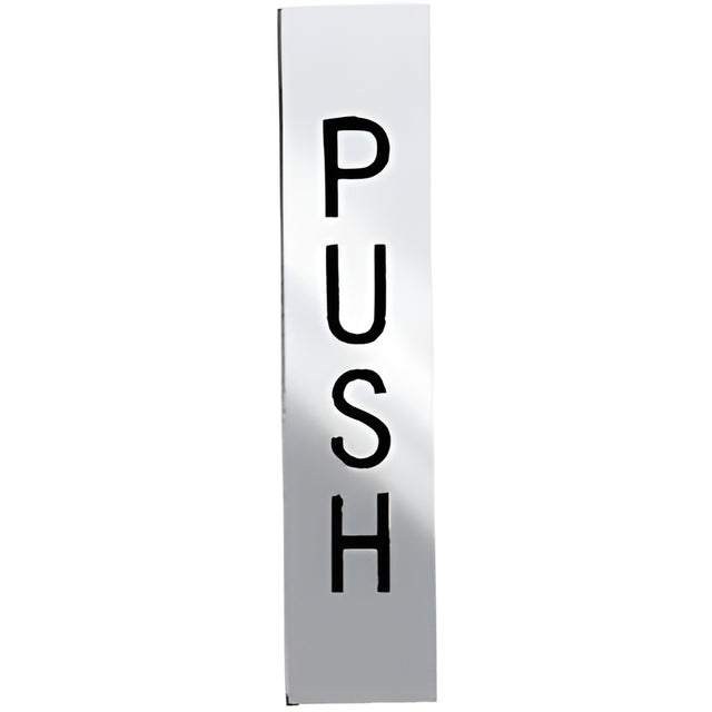 CRL Polished Stainless 4-1/2" Push Indicator