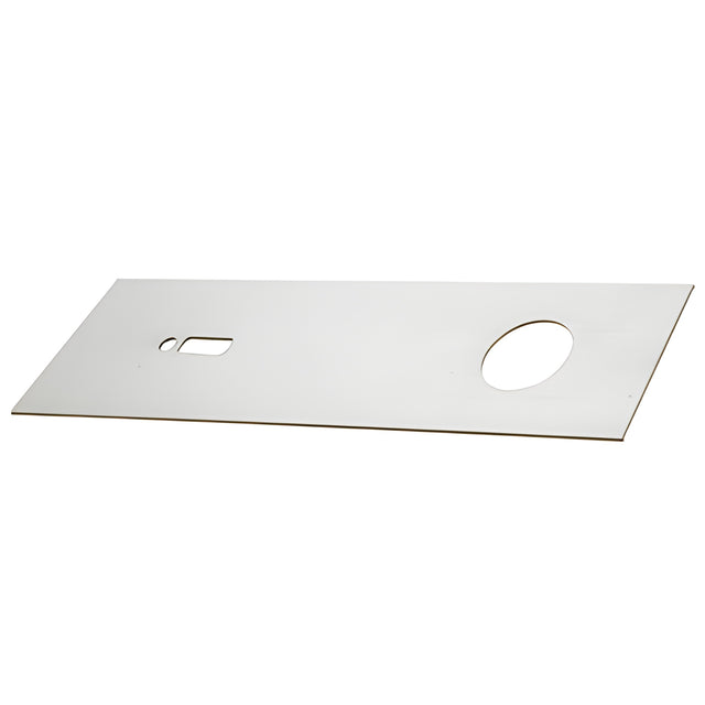 CRL Polished Stainless Cover Plate for 4-1/2" Header Used with Overhead Concealed Door Closers