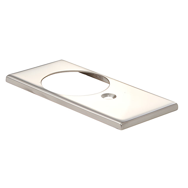 CRL Polished Stainless Cover for Floor Mounted Bottom Free-Swinging Pivot