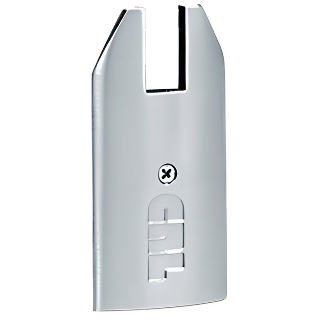 CRL Polished Stainless End Cap for 4" Tapered 3/4" Glass Wedge-Lock® Door Rail
