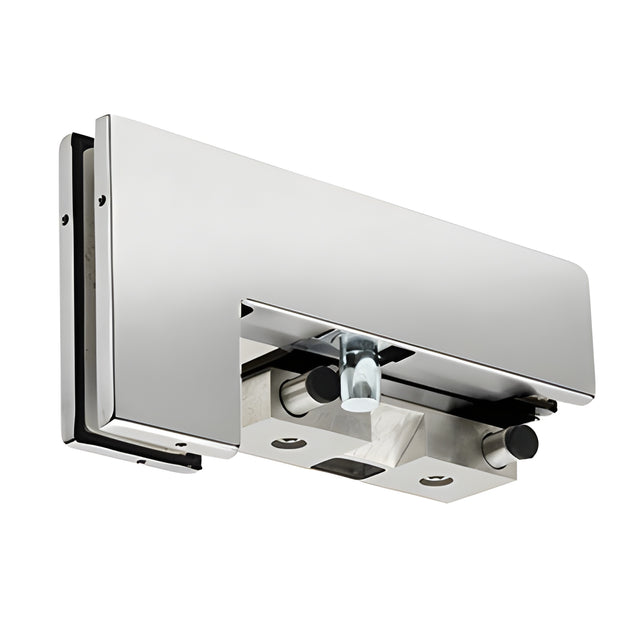 CRL Polished Stainless LH Sidelite Mount Transom Patch Fitting With PK/ESK Stop/Strike