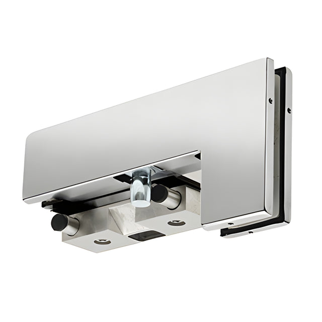 CRL Polished Stainless RH Sidelite Mount Transom Patch Fitting With PK/ESK Stop/Strike