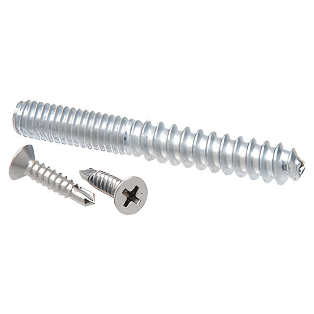 CRL Polished Stainless Replacement Screw Pack for Concealed Wood Mount Hand Rail Brackets - 5/16"-18 Thread