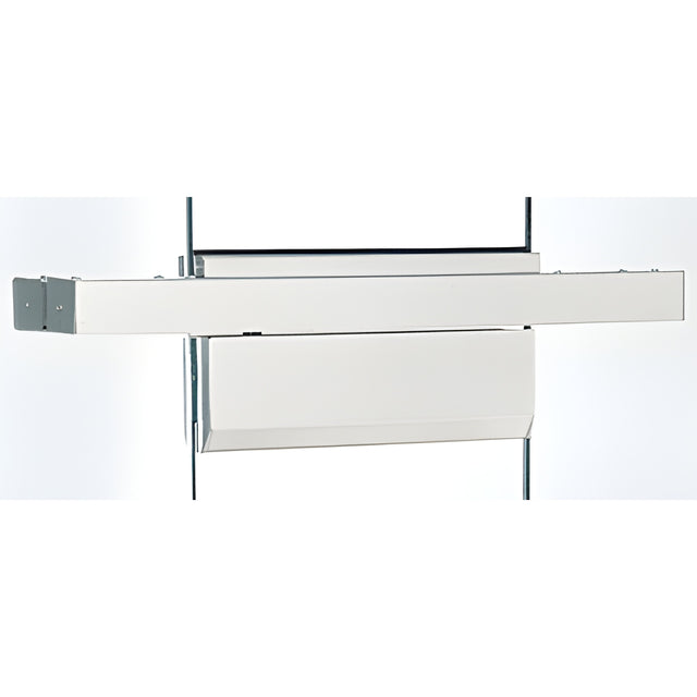 CRL Polished Stainless Single Floating Header for Overhead Concealed Door Closers - Custom Length