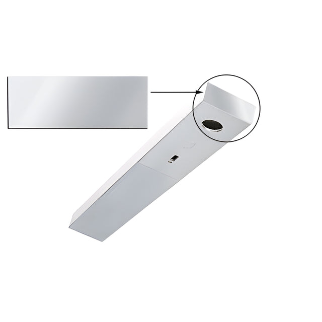 CRL Polished Stainless Steel End Cap for 1-3/4" x 4" Headers