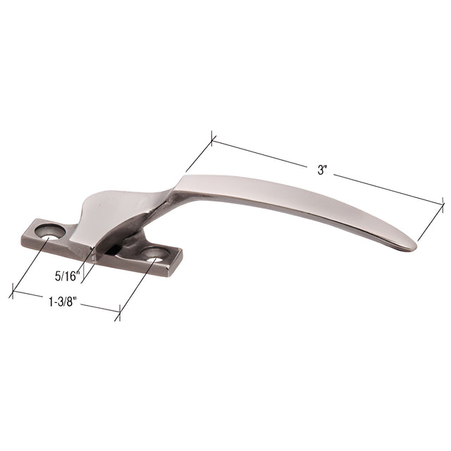 CRL Right Hand Casement Window Locking Handle with 1-3/8" Screw Holes