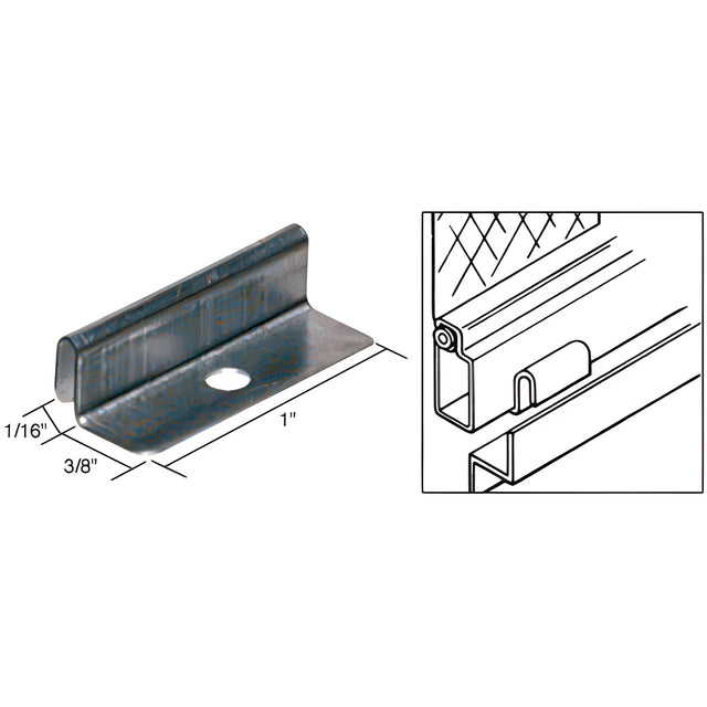 CRL Rivet-On Metal Screen Retainers - Bulk