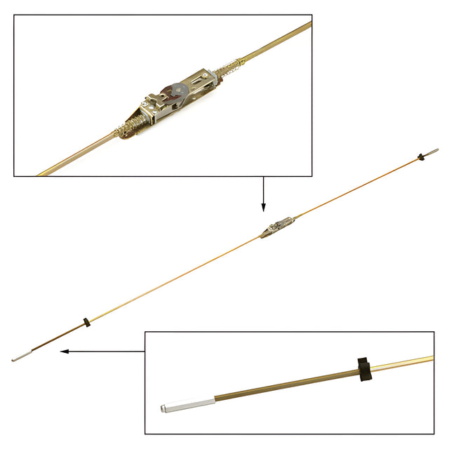 CRL Rod and Case Assembly for Jackson® 1085 and 2086 Concealed Vertical Rod Panic Exit Devices