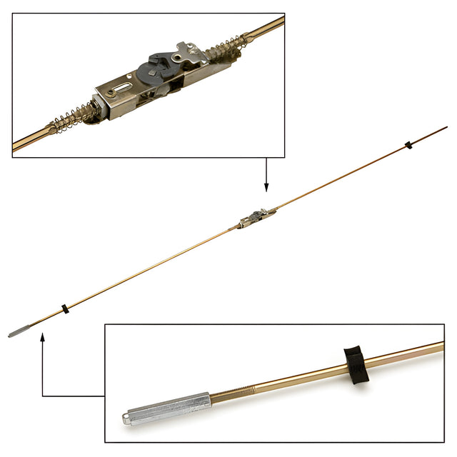 CRL Rod and Case Assembly for Jackson® 2085 Concealed Vertical Rod Panic Exit Device with Top Latch