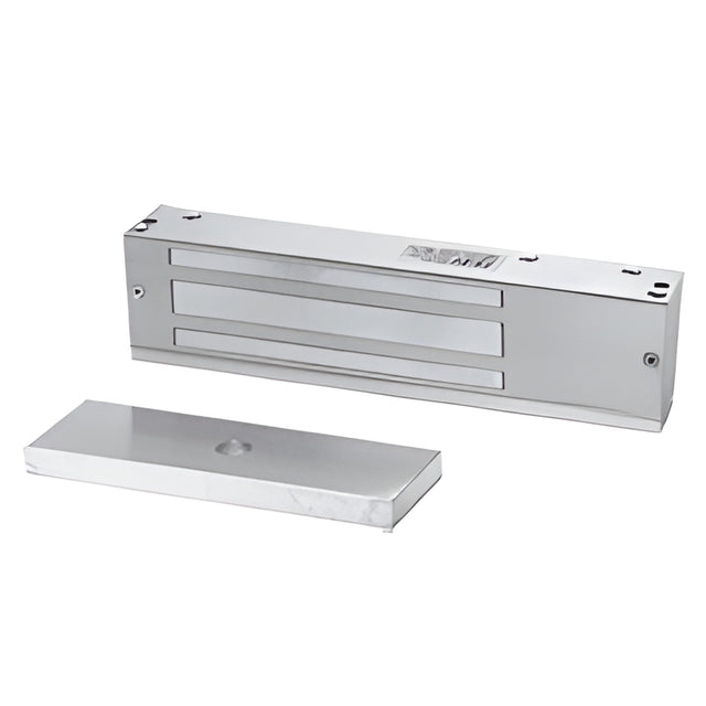 CRL SDC® EMLock® Single Electromagnetic Lock with 1650 Pounds of Holding Force Aluminum Finish