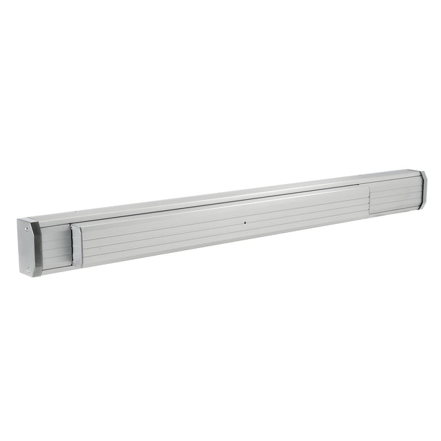 CRL Satin Aluminum 36" Jackson® 1285 Push Pad Concealed Vertical Rod Left Hand Reverse Bevel Panic Exit Device