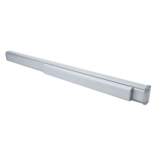 CRL Satin Aluminum 48" Jackson® 1285 Push Pad Concealed Vertical Rod Right Hand Reverse Bevel Panic Exit Device