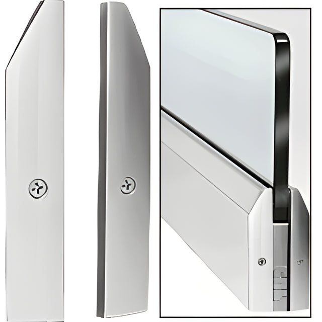 CRL Satin Anodized 4" Split Tapered End Cap
