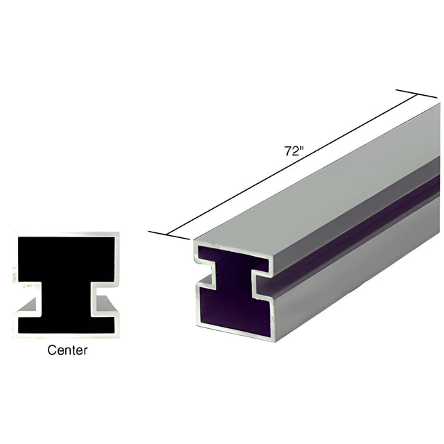 CRL Satin Anodized 72" Center Post Extrusion