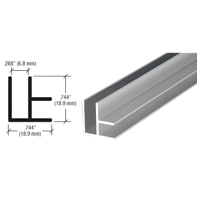 CRL Satin Anodized Aluminum Corner Extrusion
