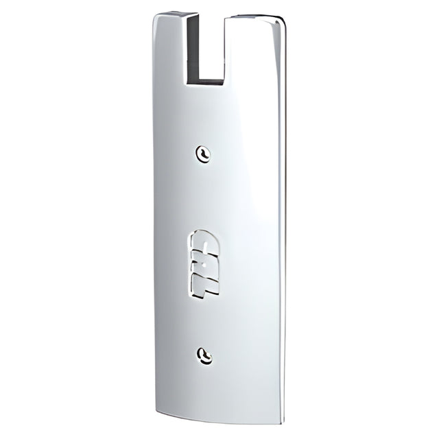 CRL Satin Anodized End Cap for 6" Square 1/2" Glass Wedge-Lock® Door Rail