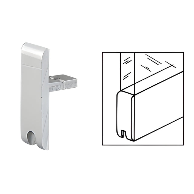 CRL Satin Anodized End Cap for MC610 'H' Bar