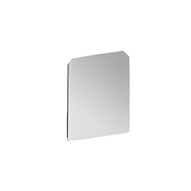 CRL Satin Anodized End Cap for WU1 Series Wet/Dry U-Channel