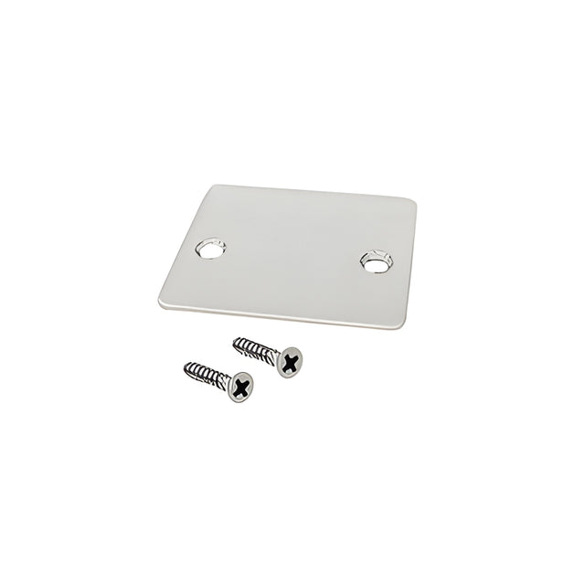 CRL Satin Anodized End Cap with Screws
