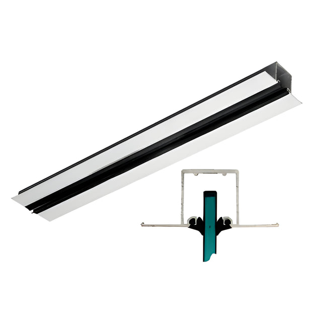 CRL Satin Anodized Pocket Snap-In Channel - 120"